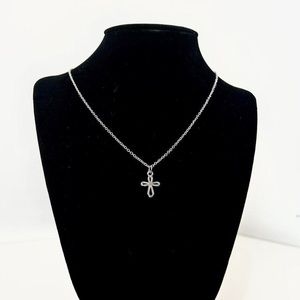 Sterling Silver Cross Necklace
